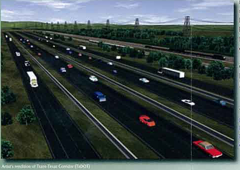 Picture of the Trans-Texas Corridor