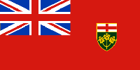 The Provincial Flag of Ontario